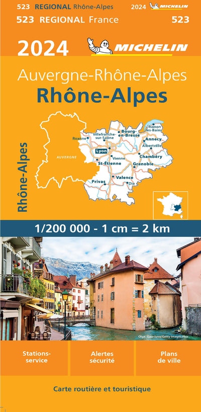 Michelin Rhône-Alpes 2024 bundle