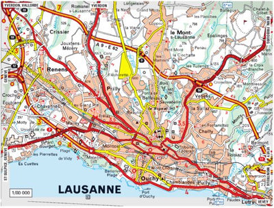 Michelin Suisse 2024 - Lausanne bundle exclusive