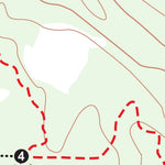 MichiganTrailMaps.com Baldy Trails - Acadia Dunes digital map