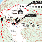 MichiganTrailMaps.com Bay View Trail - Sleeping Bear Dunes digital map
