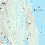MichiganTrailMaps.com Feldtmann Ridge Trail - Isle Royale digital map