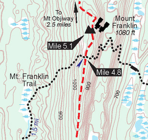 MichiganTrailMaps.com Greenstone Ridge Trail-1-Isle Royale digital map