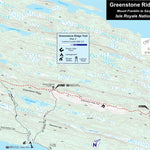 MichiganTrailMaps.com Greenstone Ridge Trail-2-Isle Royale digital map