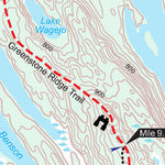 MichiganTrailMaps.com Greenstone Ridge Trail-3-Isle Royale digital map