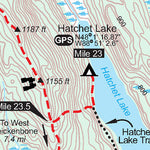MichiganTrailMaps.com Greenstone Ridge Trail-5-Isle Royale digital map
