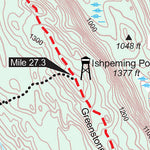 MichiganTrailMaps.com Greenstone Ridge Trail-5-Isle Royale digital map