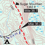MichiganTrailMaps.com Greenstone Ridge Trail-6-Isle Royale digital map