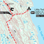 MichiganTrailMaps.com Minong Ridge Trail-2-Isle Royale digital map