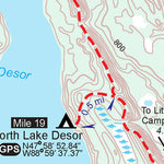 MichiganTrailMaps.com Minong Ridge Trail-3-Isle Royale digital map