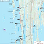 MichiganTrailMaps.com Rock Harbor Trail-1-Isle Royale bundle exclusive