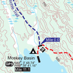 MichiganTrailMaps.com Rock Harbor Trail Bundle - Isle Royale bundle