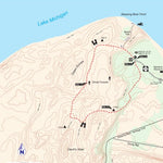 MichiganTrailMaps.com Sleeping Bear Point Trail - Sleeping Bear Dunes digital map