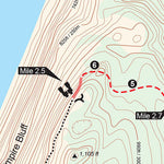 MichiganTrailMaps.com Treat Farm Trail - Sleeping Bear Dunes digital map