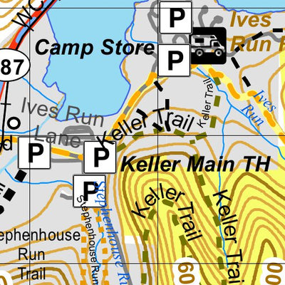 Mid State Trail Association, Inc. Mid State Trail Section 20 digital map