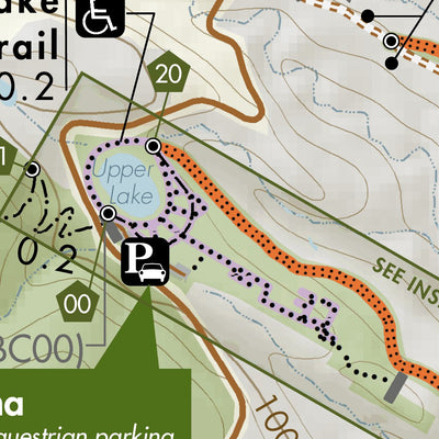 Midpeninsula Regional Open Space District Bear Creek Redwoods Open Space Preserve digital map