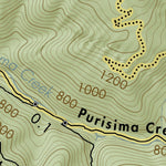 Midpeninsula Regional Open Space District Purisima Creek Redwoods Open Space Preserve digital map