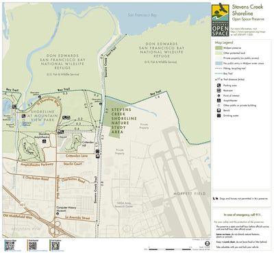 Stevens Creek Shoreline Nature Study Area Preview 1