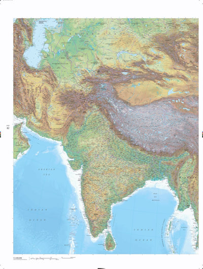 Millennium House Central and Western Asia - Earth Platinum Pg 82 digital map