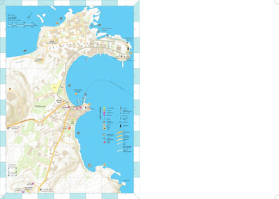 Milos Smart Maps Map 03a: Pollonia - a Quaint Fishermen Village digital map