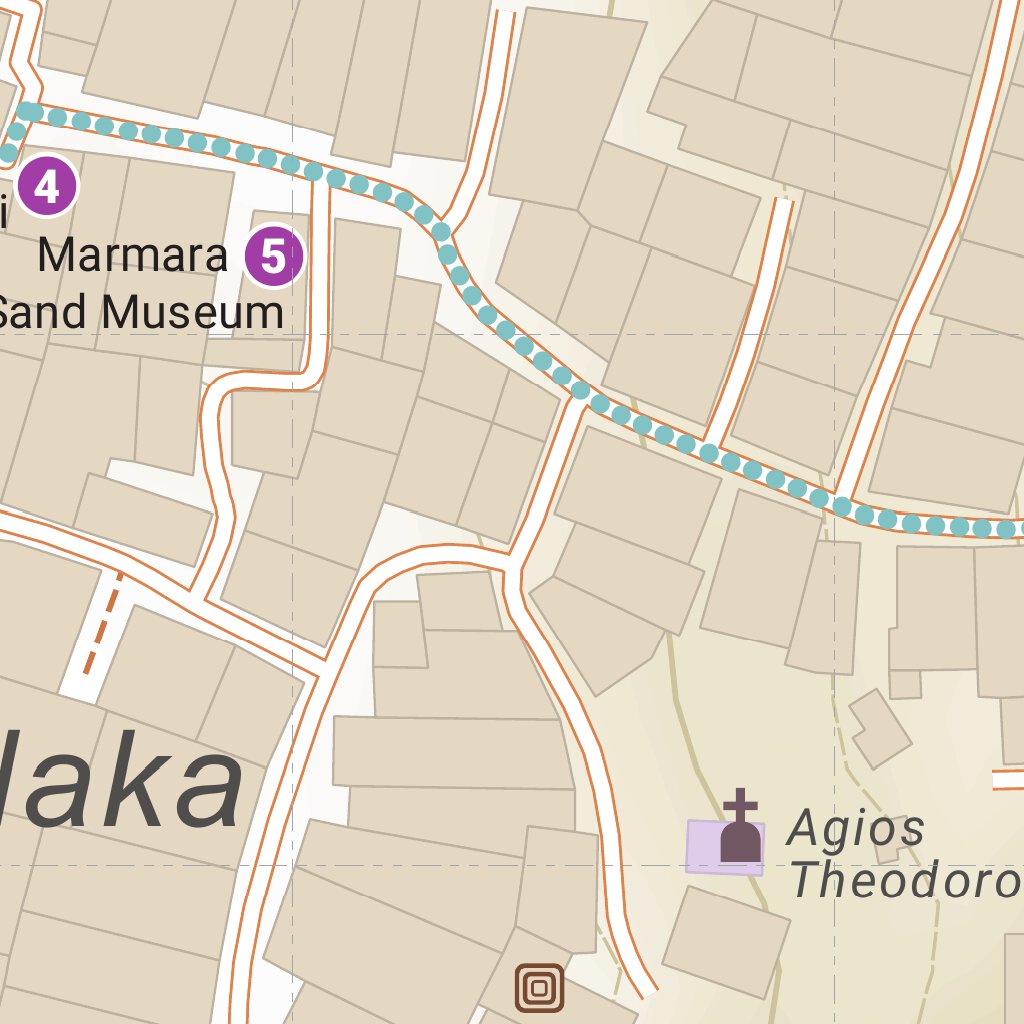 Map 03b: Plaka - The Capital by Milos Smart Maps | Avenza Maps