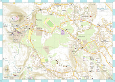 Milos Smart Maps Map 04: Trypiti, Triovassalos, Plakes, Plaka - Central Villages digital map