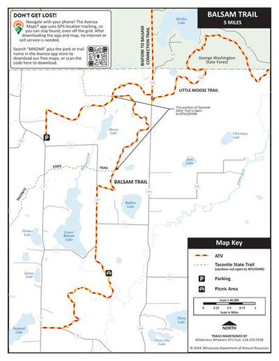 Balsam OHV Trail, MNDNR Preview 1