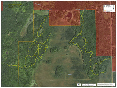 Minnesota Department of Natural Resources Canosia WMA (North) HWT 2022 digital map