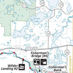 Minnesota Department of Natural Resources Crow Wing River State Water Trail Map 2 from Nimrod to the Mississippi River, MNDNR digital map