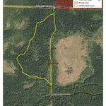 Minnesota Department of Natural Resources Deer Print HWT 2022 digital map