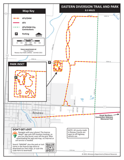 Eastern Diversion Trail and Park, MNDNR Preview 1