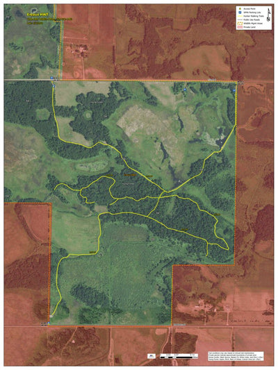 Minnesota Department of Natural Resources Ereaux HWT 2022 digital map