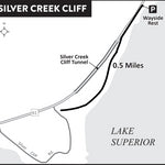 Gitchi-Gami State Trail Map 1 - Silver Creek Cliff, MNDNR Preview 1