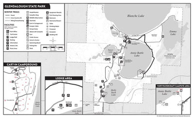 Glendalough State Park - Winter MNDNR Preview 1