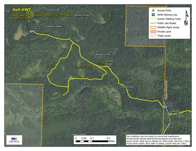 Minnesota Department of Natural Resources Hall HWT 2022 digital map