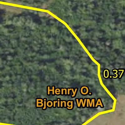 Minnesota Department of Natural Resources Henry O. Bjoring HWT 2022 digital map