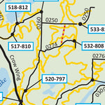 Minnesota Department of Natural Resources Huntersville OHV Trails, MNDNR digital map