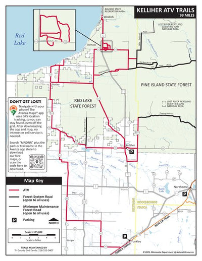 Kelliher ATV Trail, MNDNR Preview 1