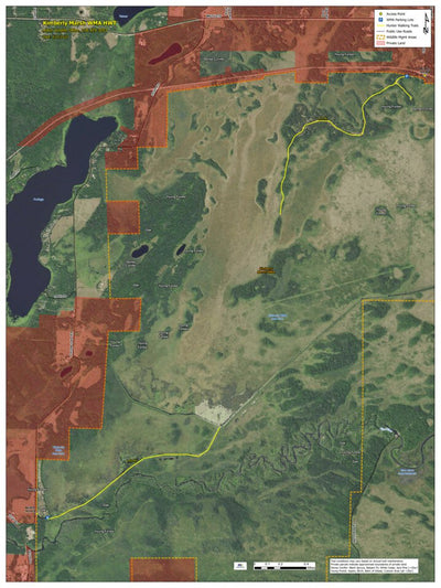 Minnesota Department of Natural Resources Kimberly Marsh WMA HWT 2022 digital map