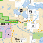 Minnesota Department of Natural Resources Land O'Lakes and Emily State Forests digital map