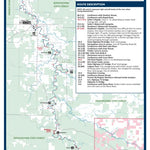Minnesota Department of Natural Resources Little Fork River State Water Trail - Map 2 River Mile 90 to Rainy River, MNDNR digital map
