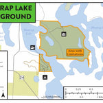 Minnesota Department of Natural Resources Mantrap Lake Campground & Day-Use Area, Paul Bunyan State Forest digital map