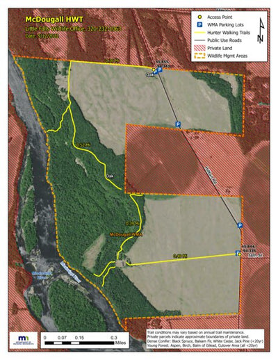 Minnesota Department of Natural Resources McDougall HWT 2022 digital map