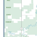 Minnesota Department of Natural Resources Mississippi River 4 State Water Trail - Jacobson to Aitkin MNDNR digital map