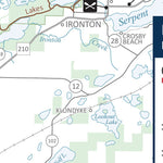 Minnesota Department of Natural Resources Mississippi River 5 State Water Trail - Aitkin to Brainerd MNDNR digital map