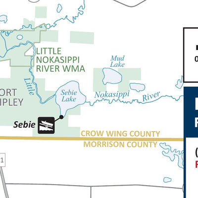Minnesota Department of Natural Resources Mississippi River 6 State Water Trail - Brainerd to Little Falls MNDNR digital map