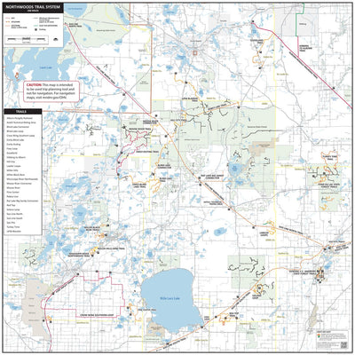 Northwoods Trail System, MNDNR Preview 1