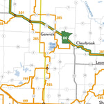 NW Minnesota Snowmobile Quad Map Preview 2
