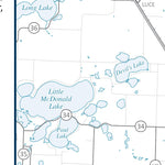 Minnesota Department of Natural Resources Otter Tail River State Water Trail - Map 1 Rochert to Phelps Mill, MNDNR digital map