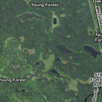 Minnesota Department of Natural Resources Paul Bunyan SE HWT 2022 digital map