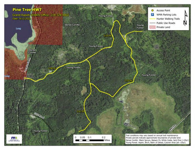 Minnesota Department of Natural Resources Pine Tree HWT 2022 digital map